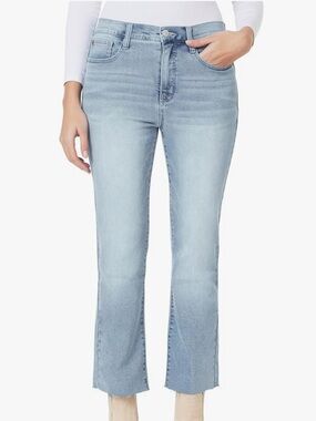 Wallflower Fearless Curvy Super High Rise Bootcut Ankle Jeans